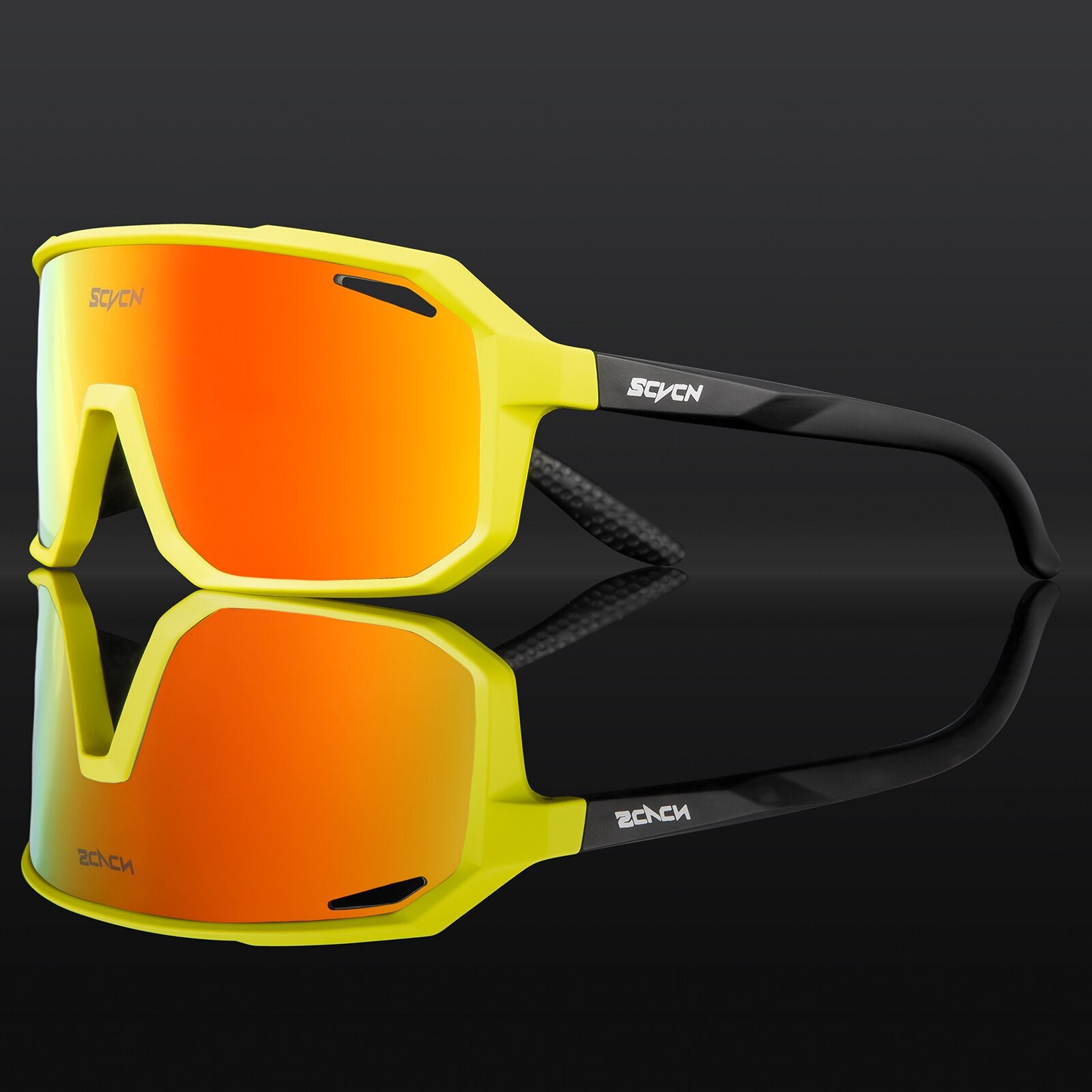 SCVCN® Polarisierte Fahrradsonnenbrille